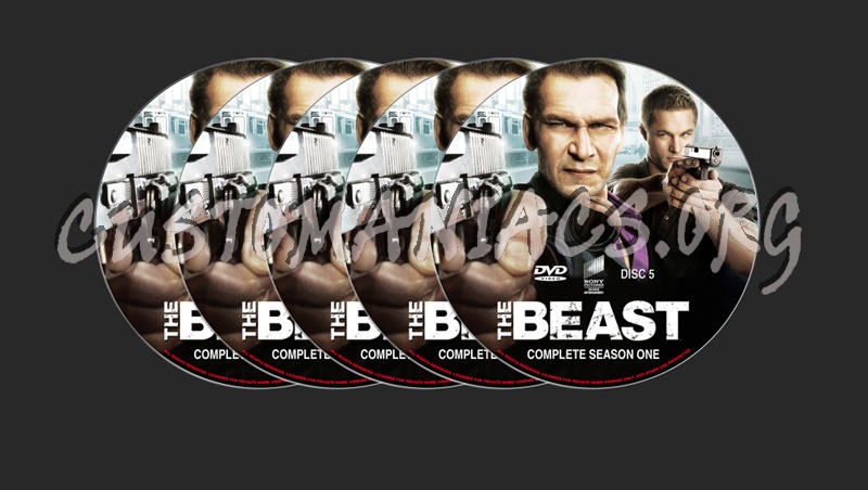 The Beast Season 1 dvd label