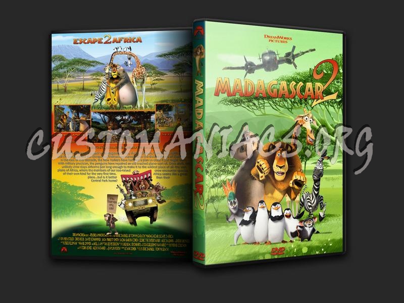 Madagascar: Escape 2 Africa dvd cover