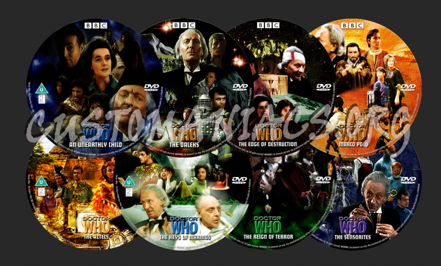Doctor Who - Season 1 dvd label