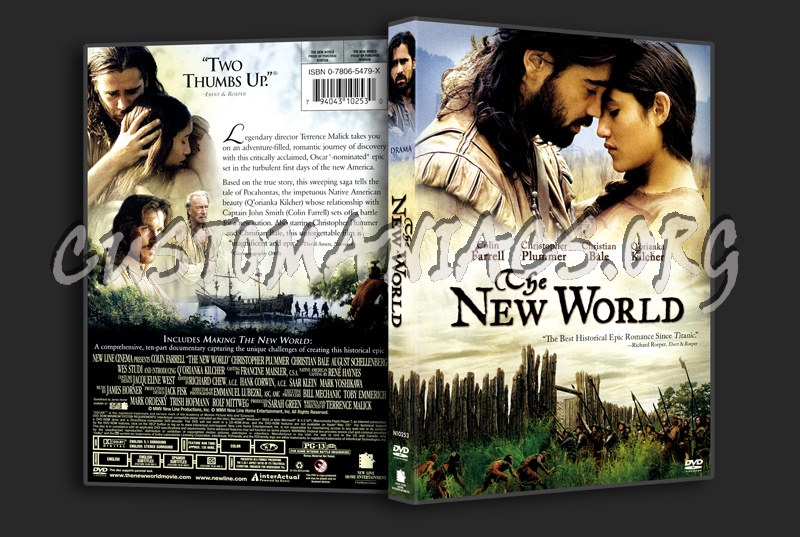 The New World dvd cover