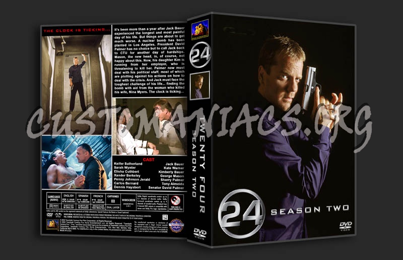 24 Season 2 dvd cover