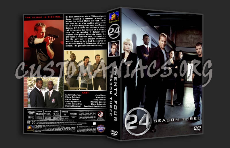 24 Season 3 dvd cover