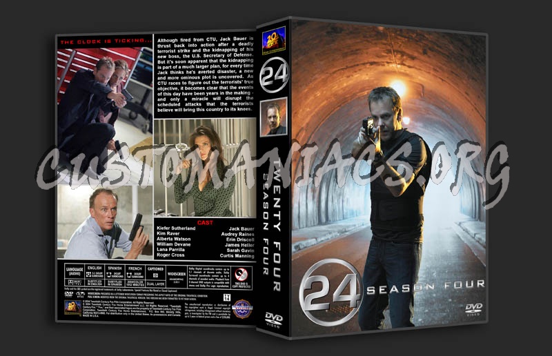 24 Season 4 dvd cover