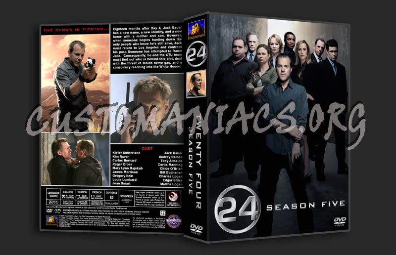 24 Season 5 dvd cover