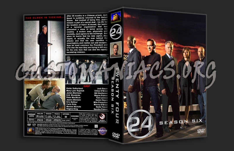 24 Season 6 dvd cover