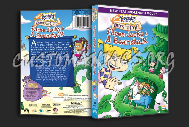 Rugrats Tales From the Crib Three: Jack's & a Beanstalk dvd cover