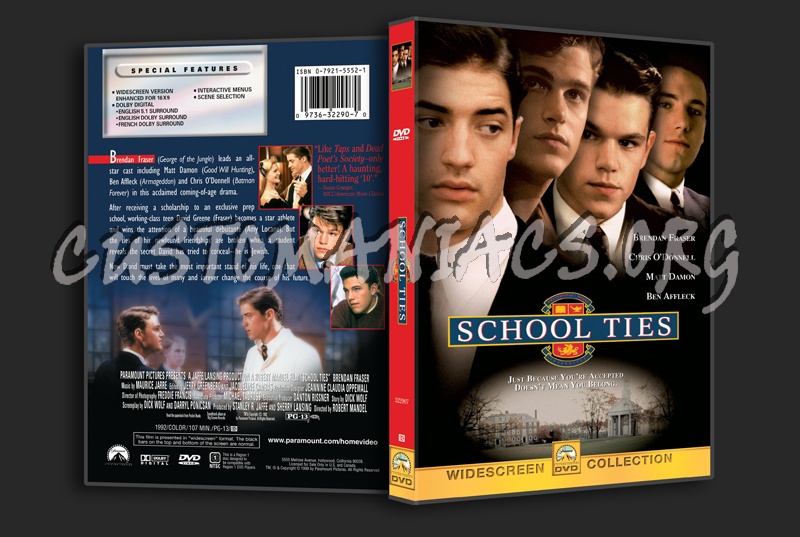 School Ties dvd cover