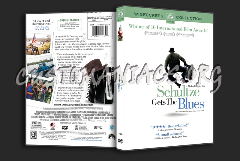 Schultze Gets the Blues dvd cover