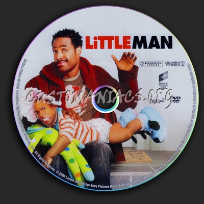 Little Man dvd label