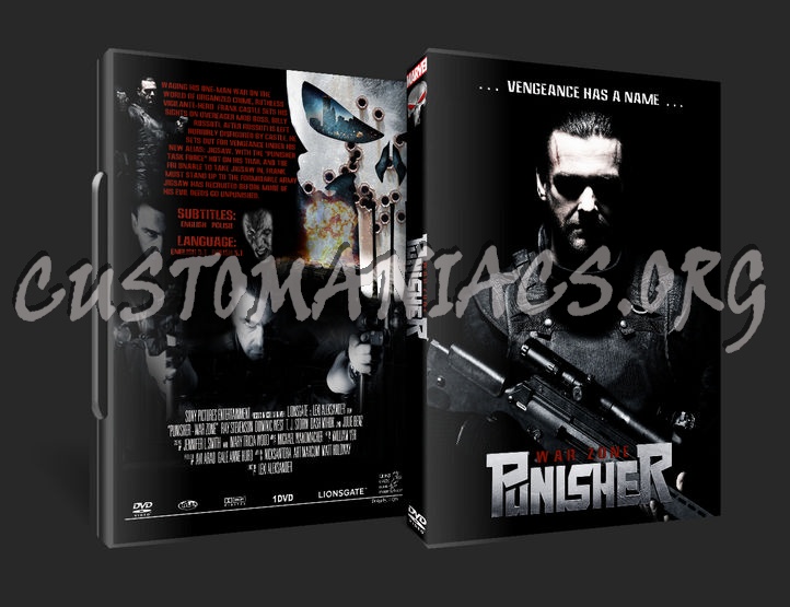 Punisher: War Zone dvd cover