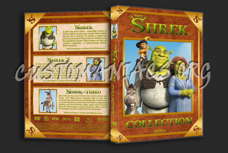 The Shrek Collection dvd cover