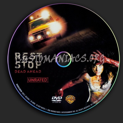 Rest Stop dvd label