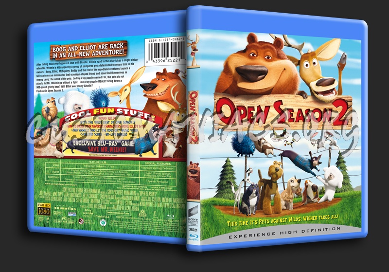 Open Season 2 blu-ray cover