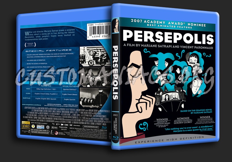 Persepolis blu-ray cover