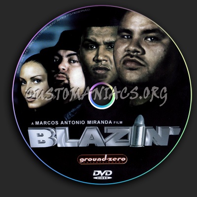 blazin disc dvd label