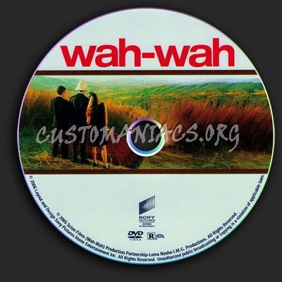 Wah-Wah dvd label