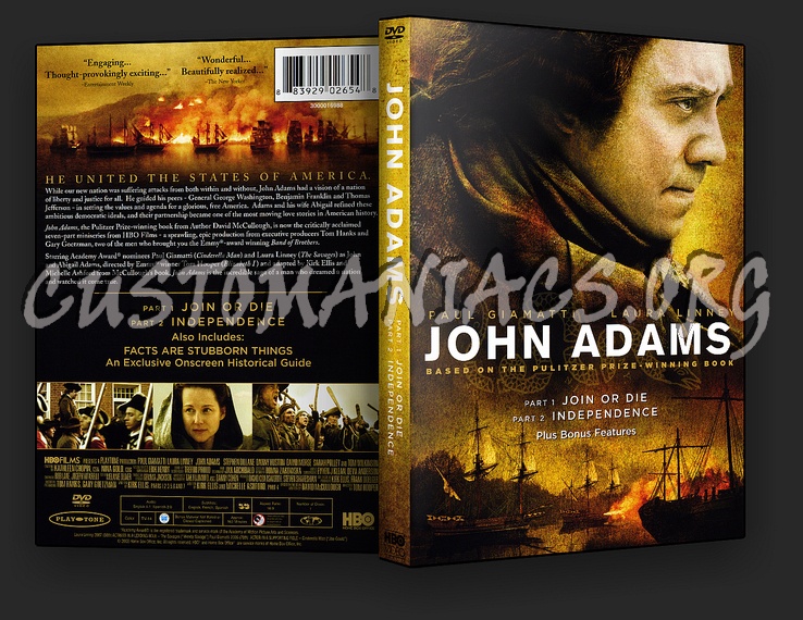 John Adams: Disc 1 dvd cover