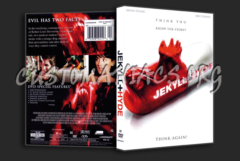 Jekyll And Hyde dvd cover