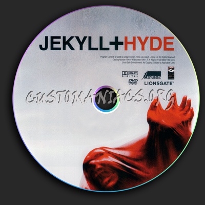 Jekyll & Hyde dvd label