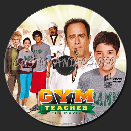 Gym Teacher: The Movie dvd label