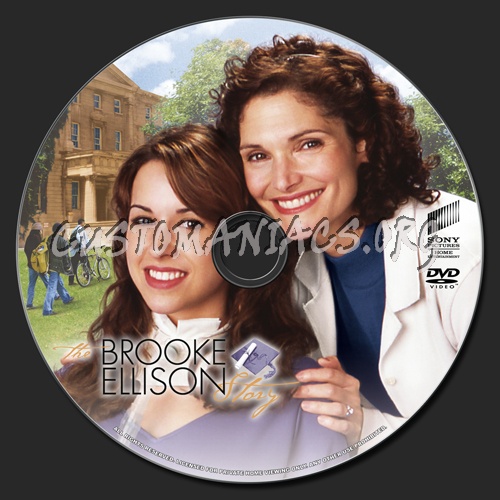 The Brooke Ellison Story dvd label