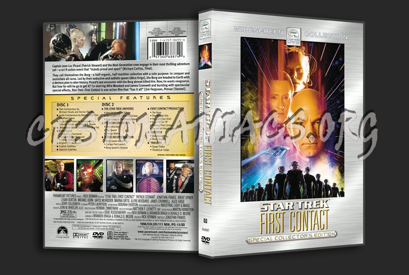 Star Trek VIII First Contact dvd cover