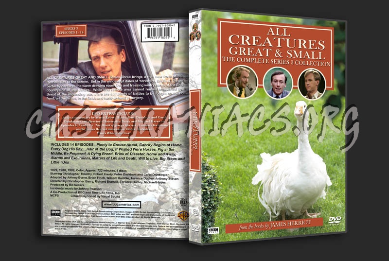 All Creatures Great and Small Series 3 dvd cover