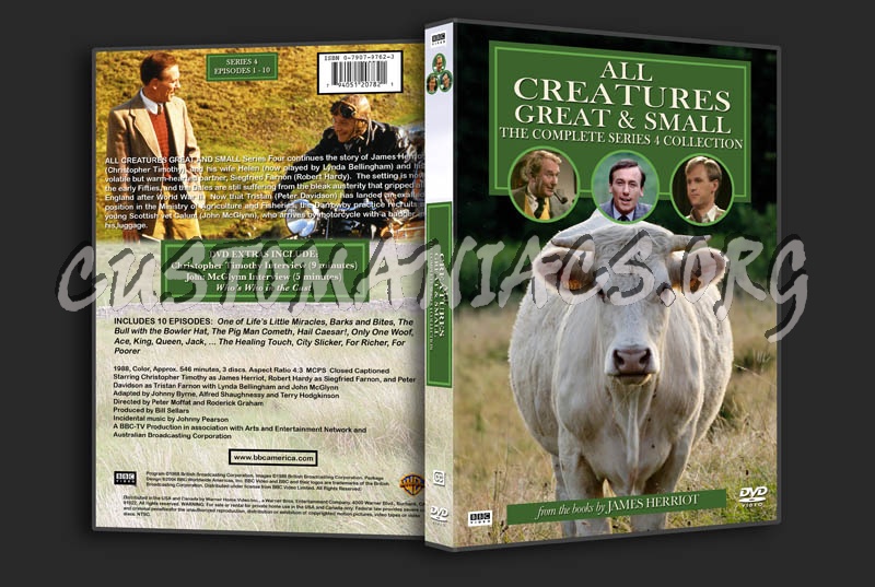 All Creatures Great and Small Series 4 dvd cover