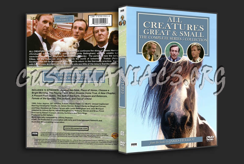 All Creatures Great and Small Series 5 dvd cover