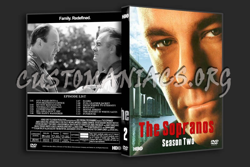The Sopranos: Season 2 dvd cover