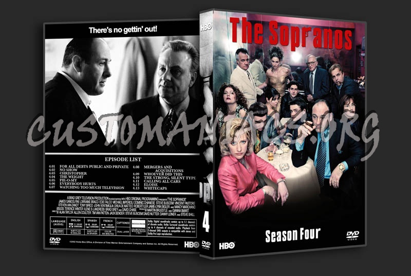 The Sopranos: Season 4 dvd cover