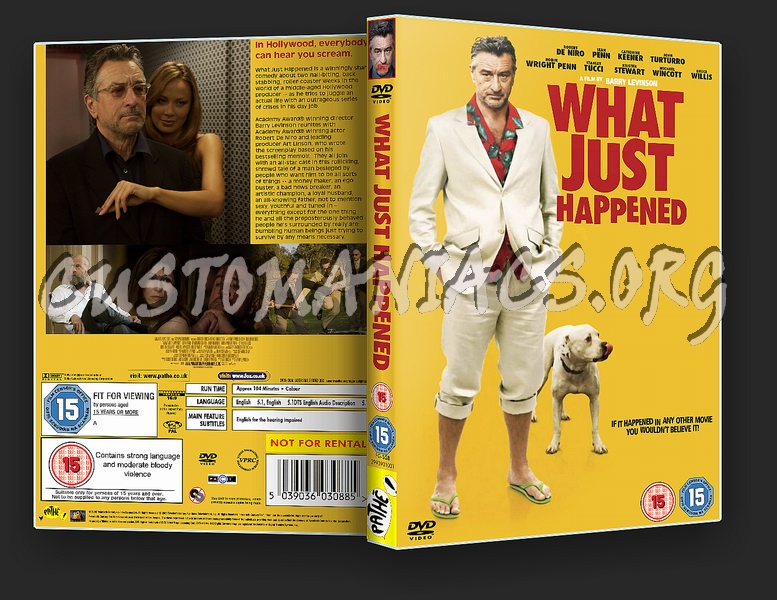What Just Happened dvd cover
