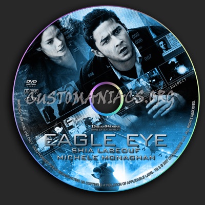 Eagle Eye dvd label