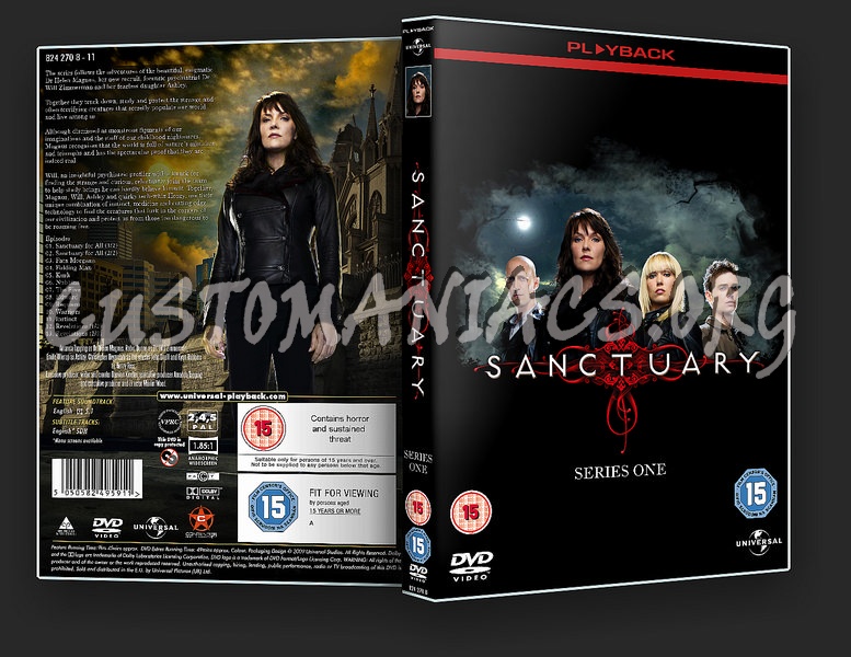 Sanctuary Series 1 dvd cover