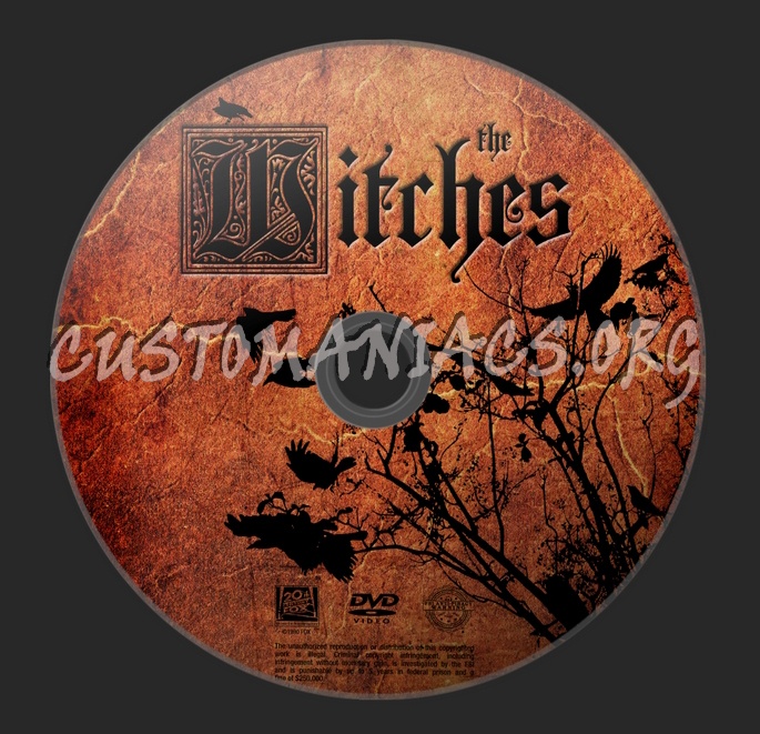 The Witches dvd label