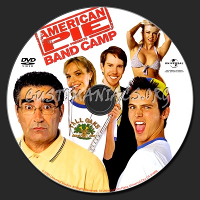 American Pie Presents Band Camp dvd label
