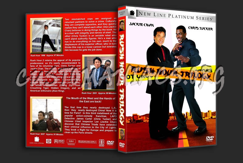 Rush Hour Trilogy dvd cover