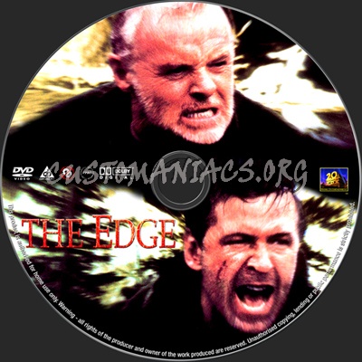 The Edge dvd label