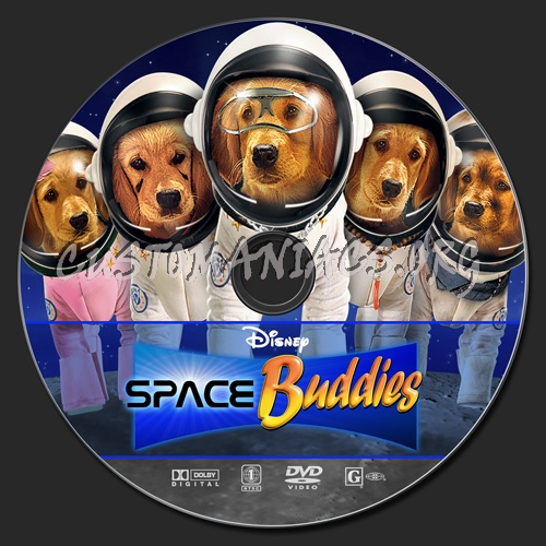 Space Buddies dvd label