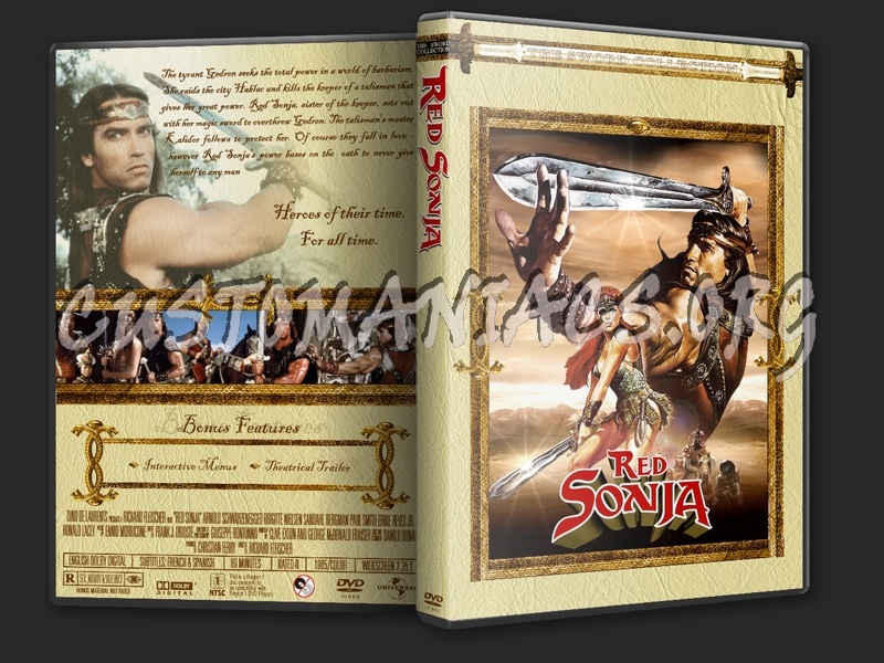 Red Sonja dvd cover