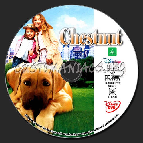 Chestnut dvd label