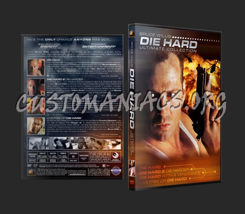 Die Hard Ultimate Collection dvd cover