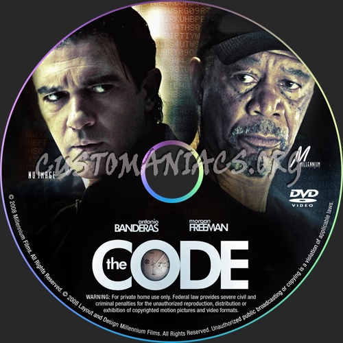 The Code dvd label