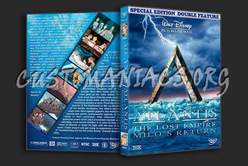 Atlantis Double Feature dvd cover