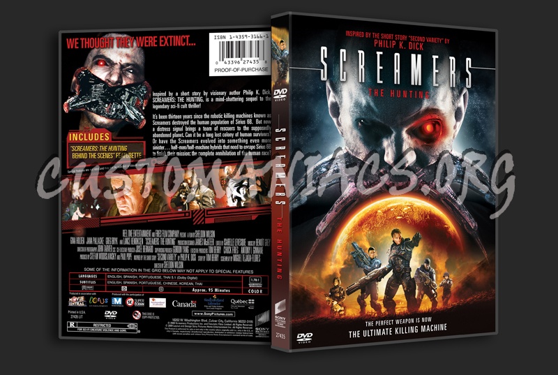 Screamers: The Hunting dvd cover