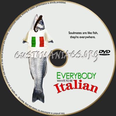 Everybody Wants To Be Italian dvd label