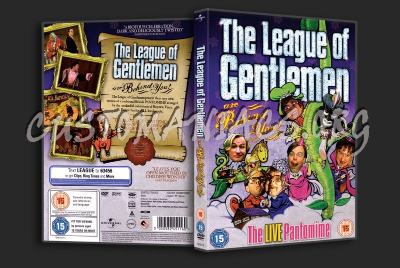 The League of Gentlemen are Behind You dvd cover