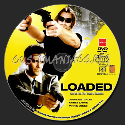 Loaded dvd label