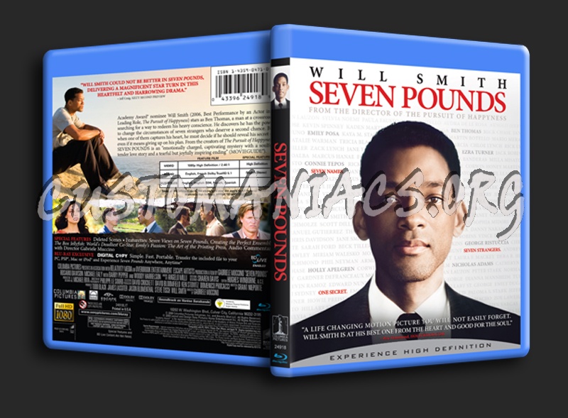 Seven Pounds blu-ray cover