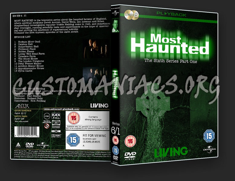Most Haunted Series 6 Part 1 dvd cover